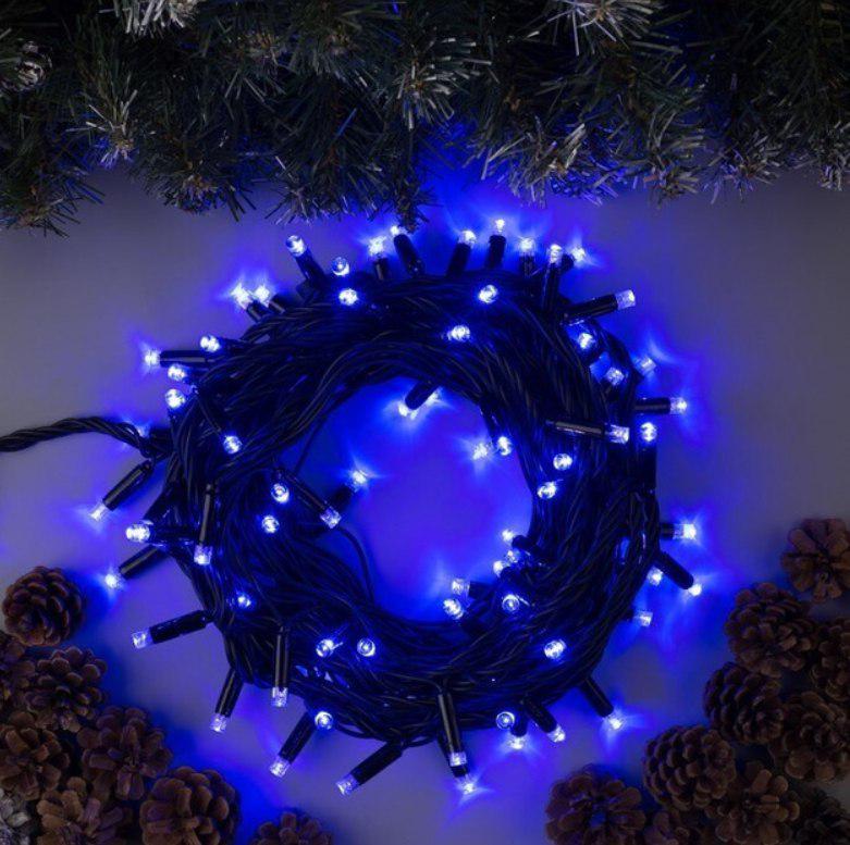 Гирлянда уличная С 31317 100 лампочек 220V 10 м Разноцветный (70415)