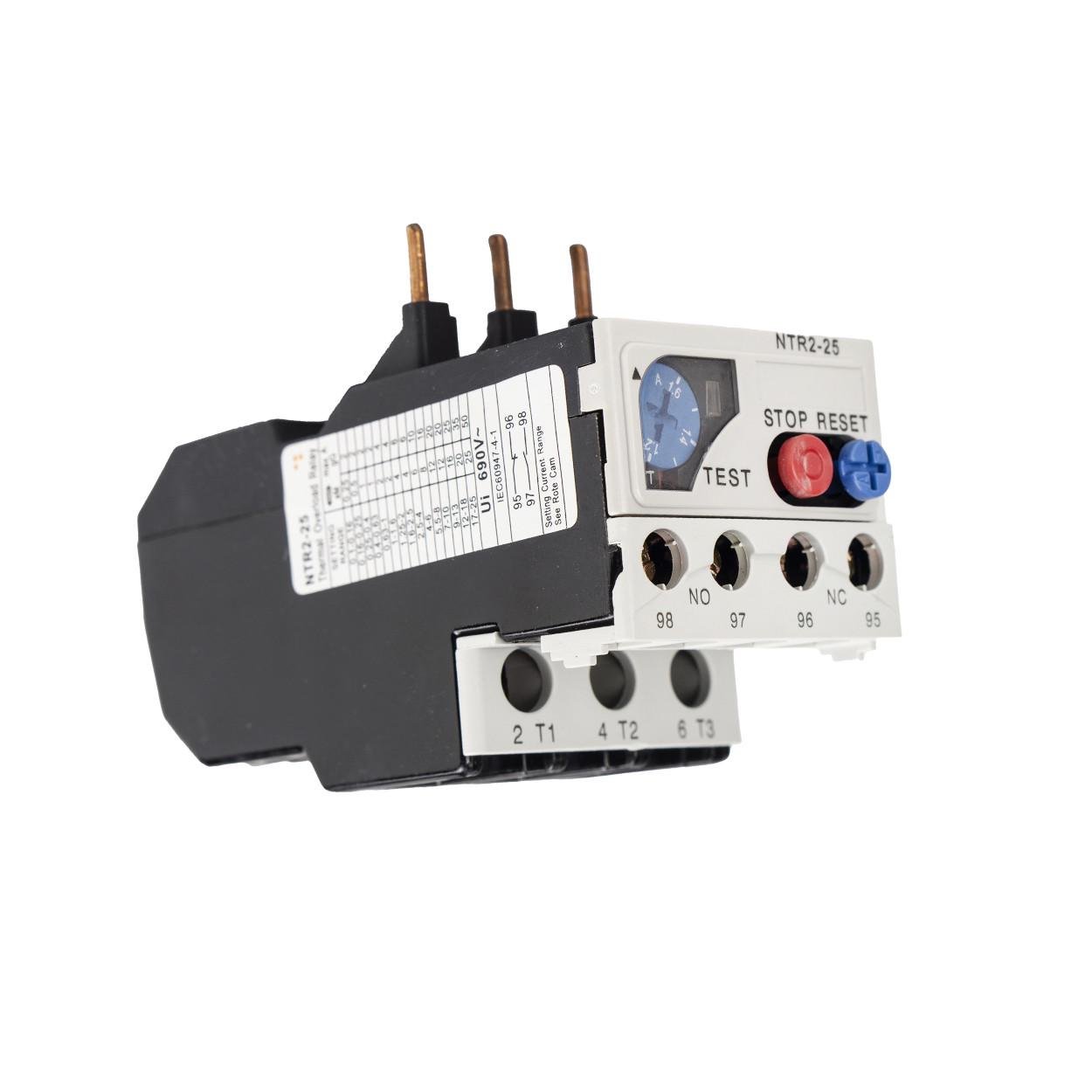 Реле тепловое TESLA NTR2-25 1-1,6A (77) Реле тепловое TESLA NTR2-25 1-1,6A (77)