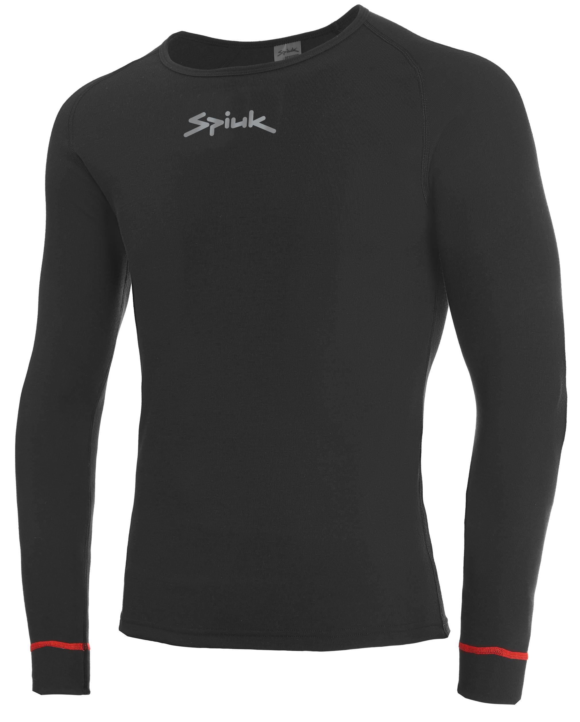 Термофутболка Spiuk Anatomical Fit XXL Черный (CLO-89-68)