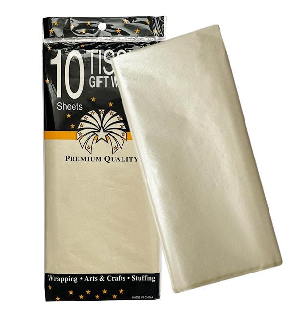 Бумага тишью 65x50 см 10 шт. Бежевый (414952)