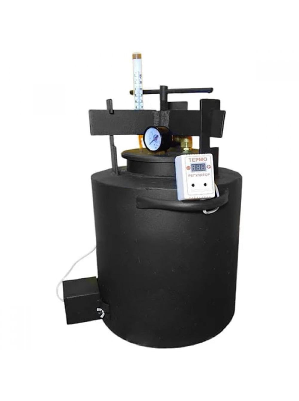 Автоклав электрический винтовой с терморегулятором 0,5 л 10 шт. или 1 л 5 шт.