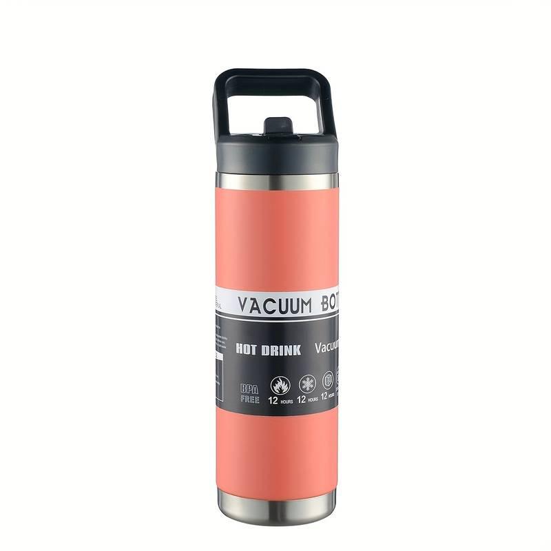 Чашка термос вакуумна A-Plus Vacuum Bottle 987A з нержавіючої сталі 600 мл Червоний (987М) - фото 2 Чашка термос вакуумна A-Plus Vacuum Bottle 987A з нержавіючої сталі 600 мл Червоний (987М) - фото 2