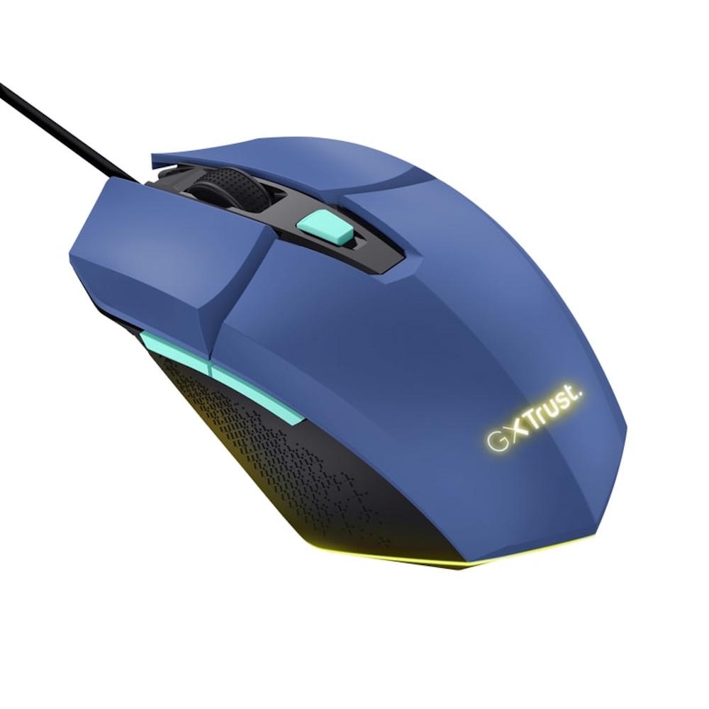 Компьютерная мышка Trust GXT 109 FELOX RGB Blue (25067) - фото 3