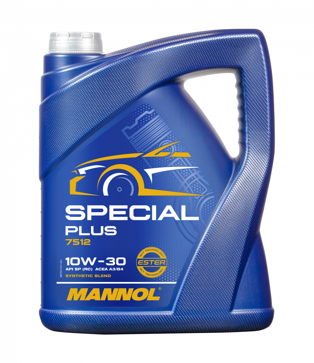 Моторное масло Mannol 7512 SPECIAL PLUS 10W-30 5 л (MN7512-5)