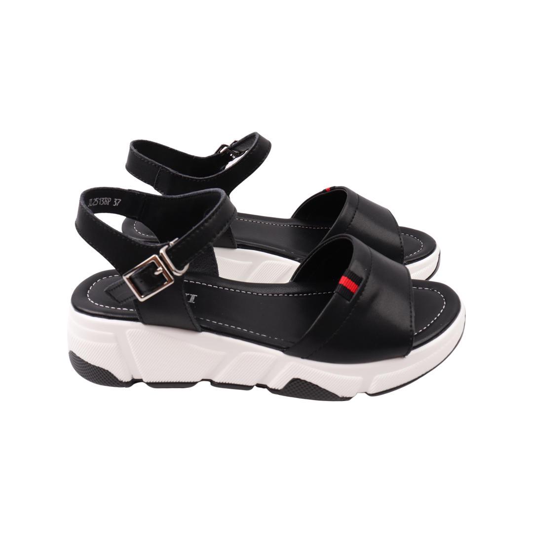 Босоножки женские Farinni из кожи р. 39 Черный (278-22LBC)