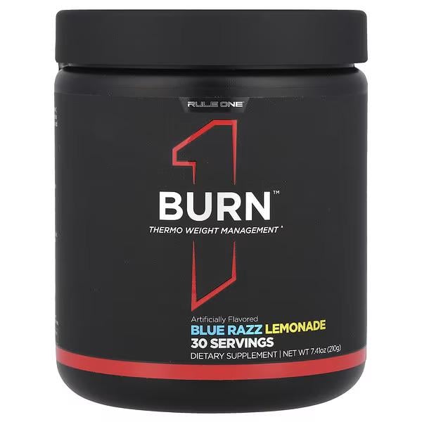 Жиросжигатель Rule One Proteins Burn Blue Razz Lemonade 210 г