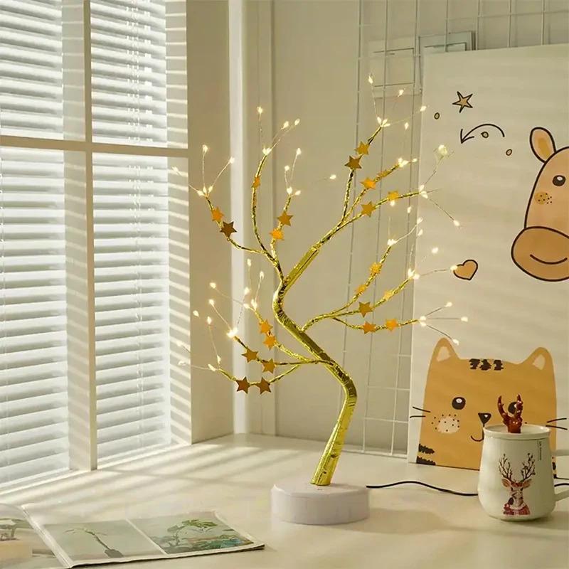 Ночник Дерево USB 45 см теплый белый (23457467902_406)