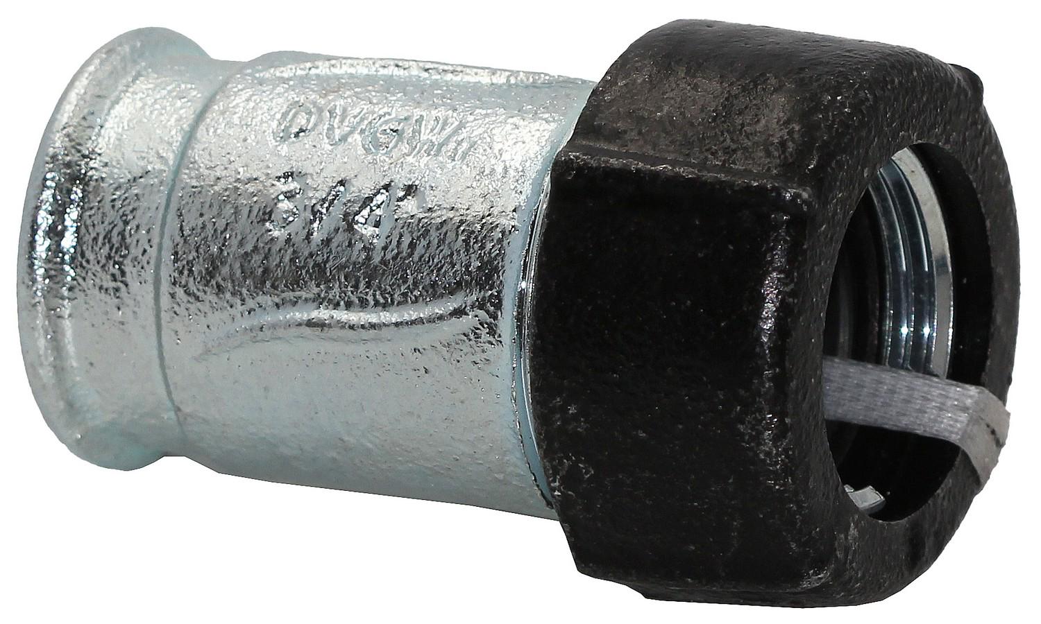 Муфта зажимная Gebo D20 с внутренней резьбой 3/4" для стальной трубы (gebo14) Муфта зажимная Gebo D20 с внутренней резьбой 3/4" для стальной трубы (gebo14)