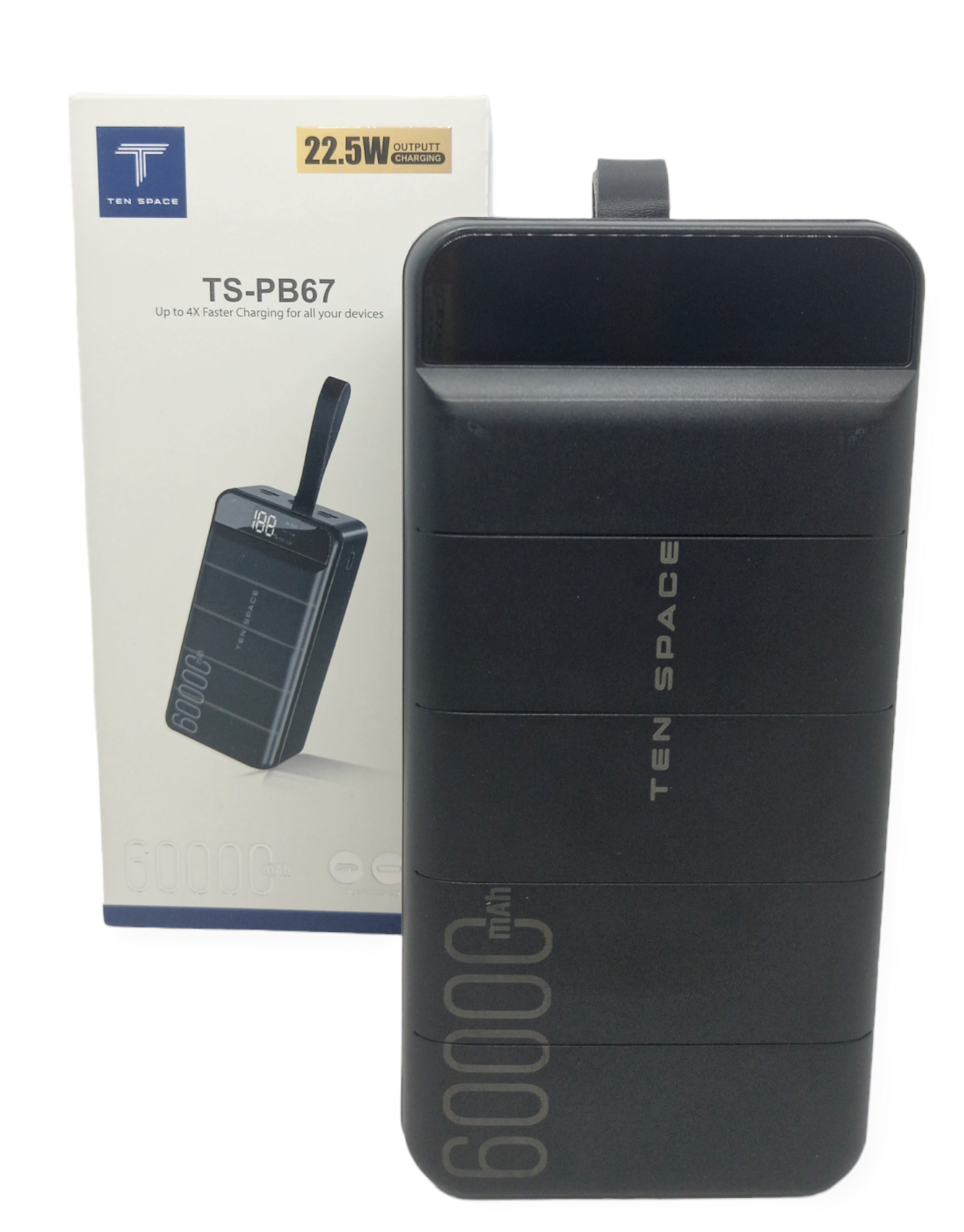 Повербанк Power Bank 60000 mAh 22,5 W Ten Space TS - PB67