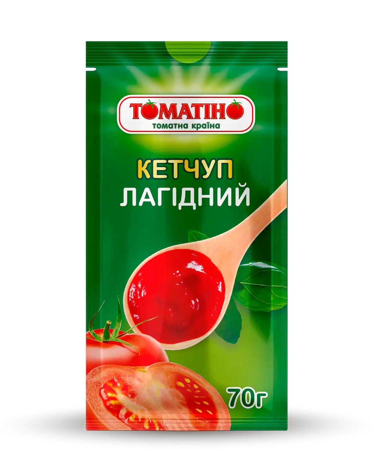 Кетчуп ТОМАТІНО Лагідний 70 г (27829199)