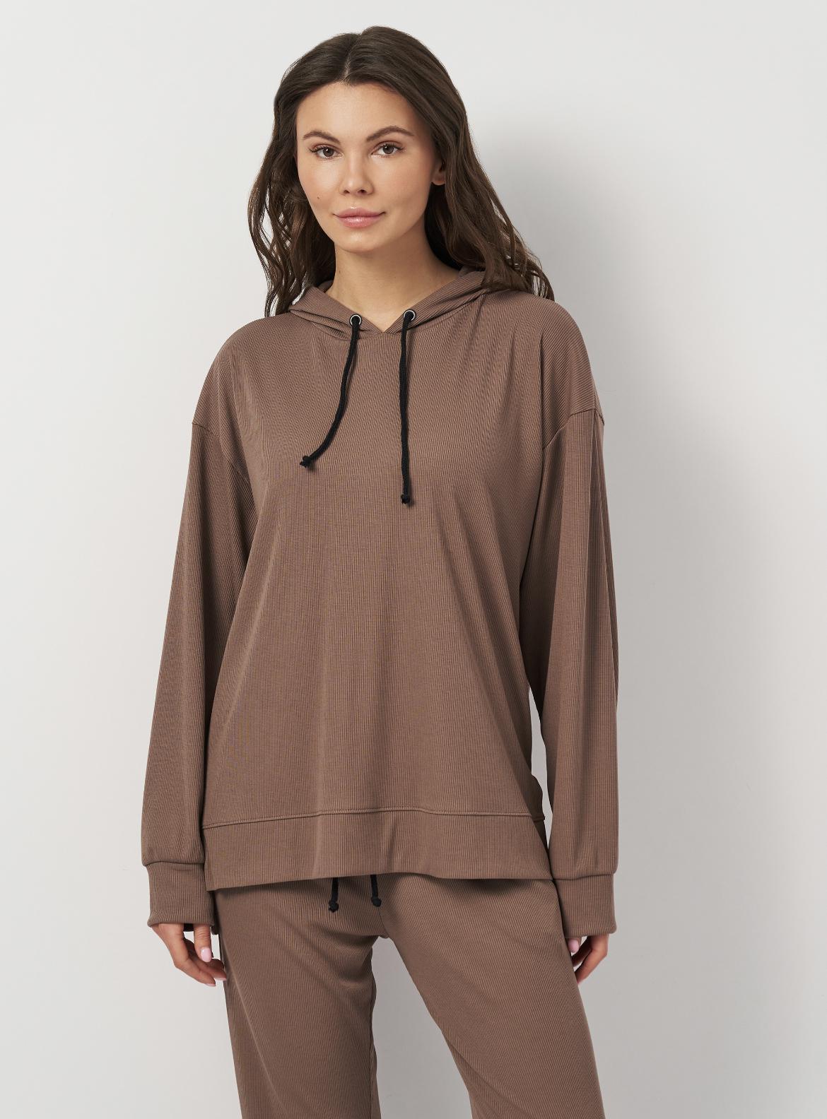 Костюм в рубчик женский Мари р. 50 Коричневый (2285640809) - фото 4 Костюм в рубчик женский Мари р. 50 Коричневый (2285640809) - фото 4