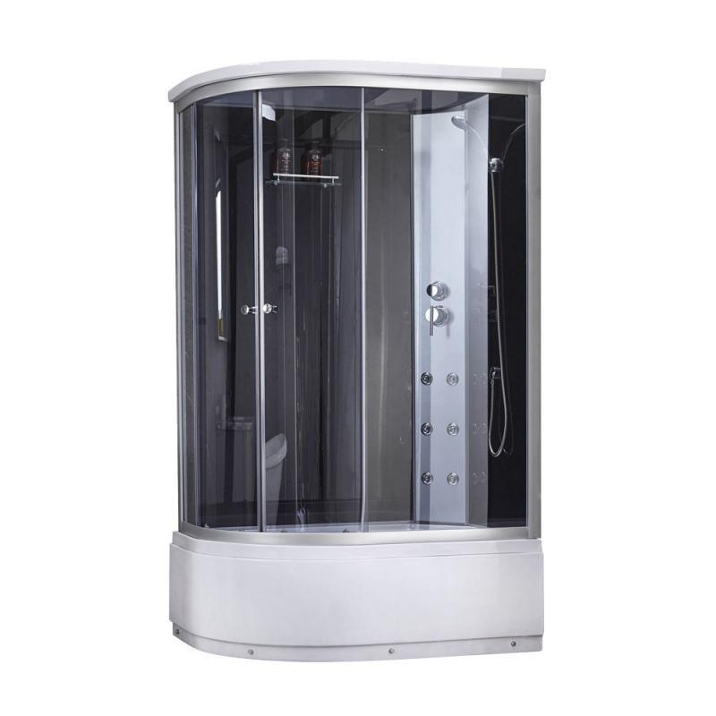 Гидромассажный бокс Lidz Tani SBM120x80R.SAT.HIGH.GR