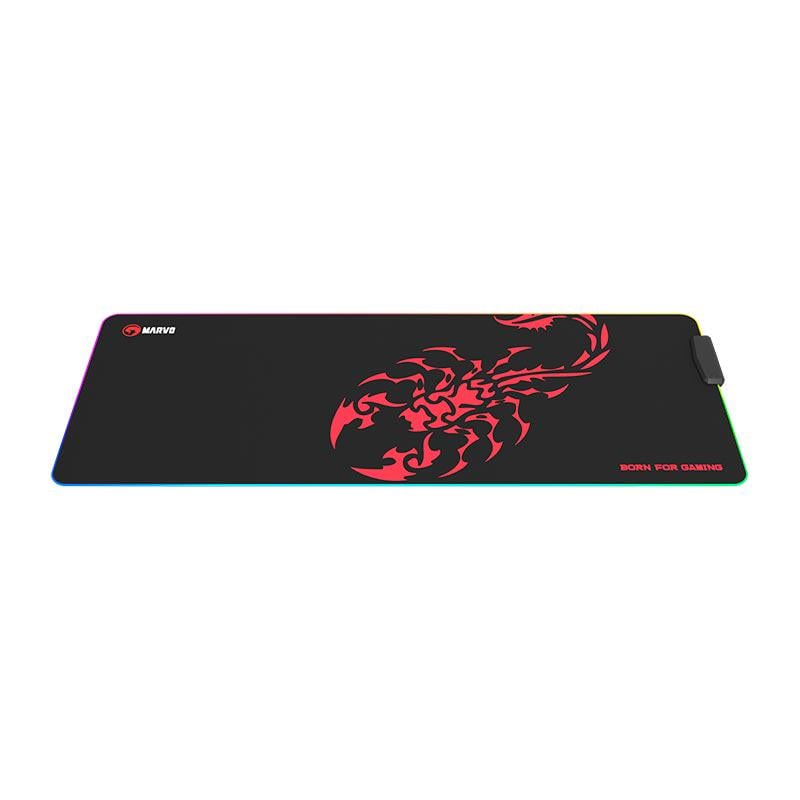 Коврик для мыши MARVO MG011 RGB Gaming Mouse Pad 80х30 см Черный - фото 5