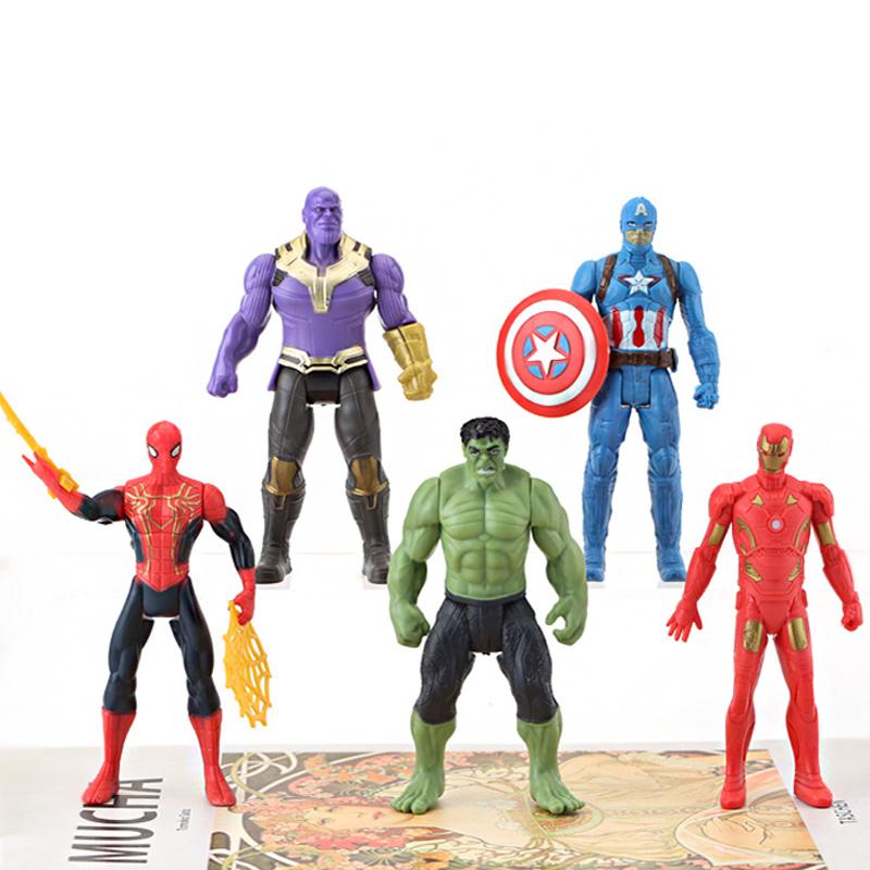 Набор детских игровых фигурок супергероев Марвел 5 шт. (арт EPC15548M)