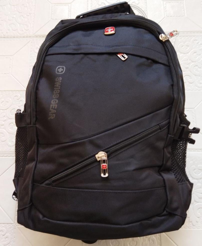 міс.ький рюкзак SwissGear 8810 з USB та AUX 32 л Чорний (2910)