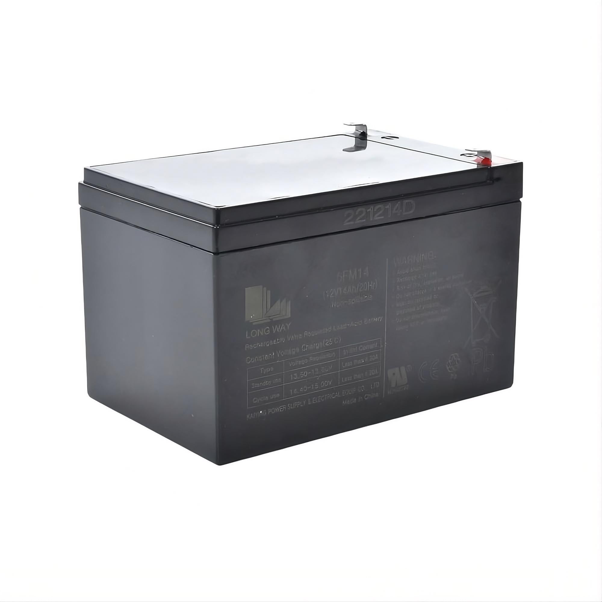 Акумулятор 12V14Ah-BATTERY Long Way 12V 14Ah універсальний свинцево-кислотний (34303181)
