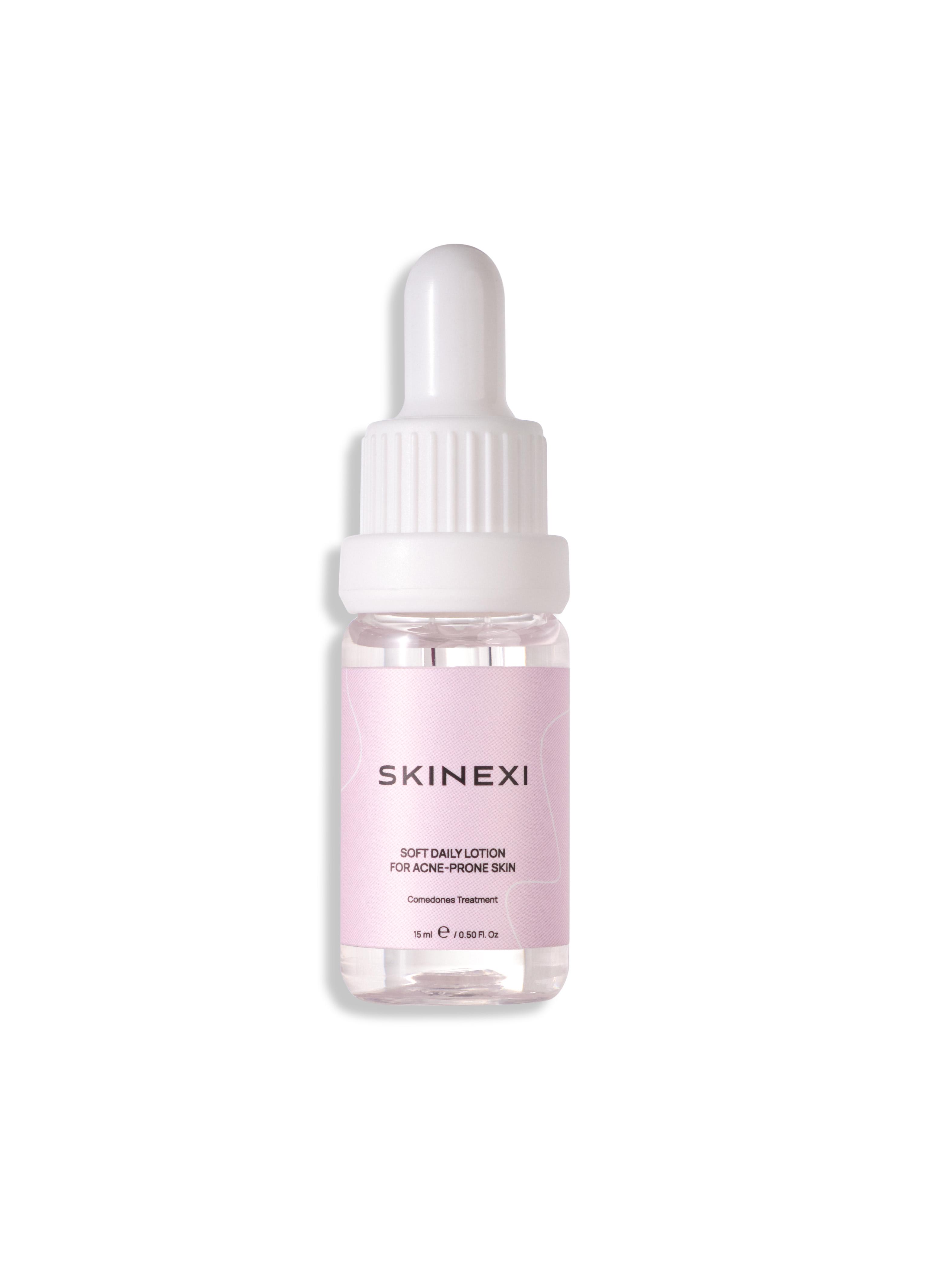 Лосьйон для проблемної шкіри від комедонів та чорних цяток Skinexi Soft Daily Lotion 15 мл (0004)