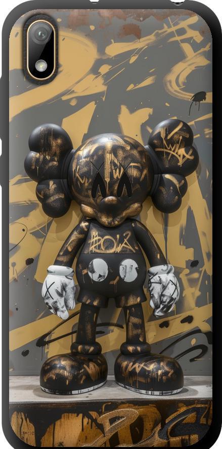Чехол на Huawei Y5 2019 Bronze kaws (6097b-1695-42517)