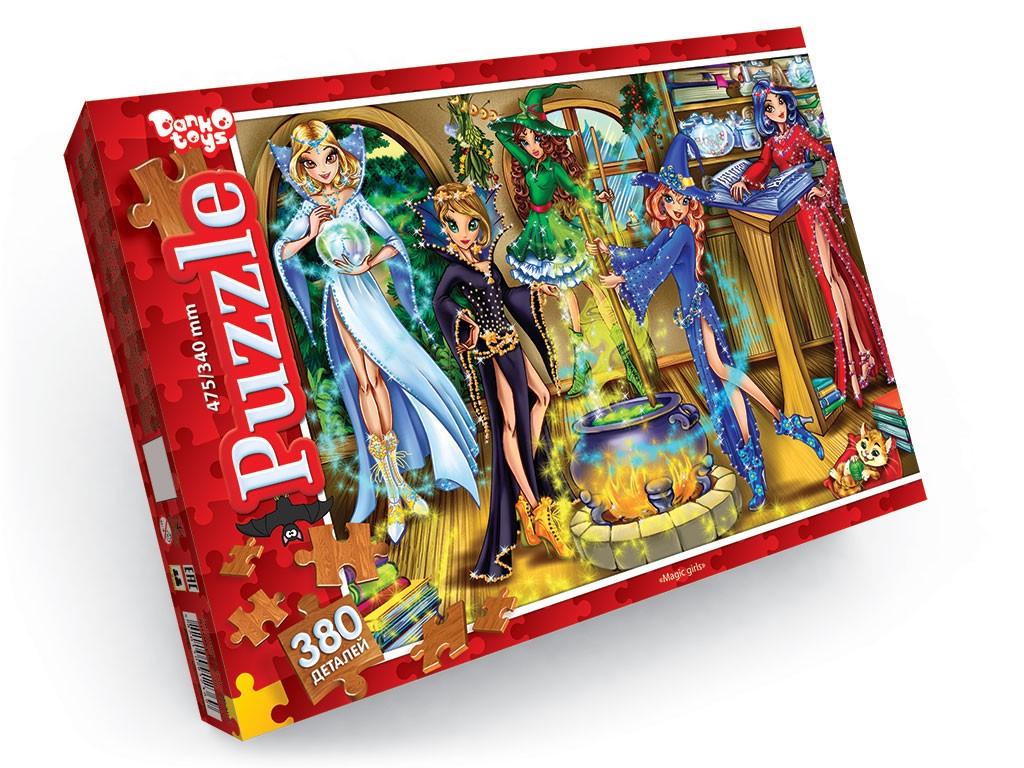 Пазлы детские Magic girls 475х340 мм 380 эл.