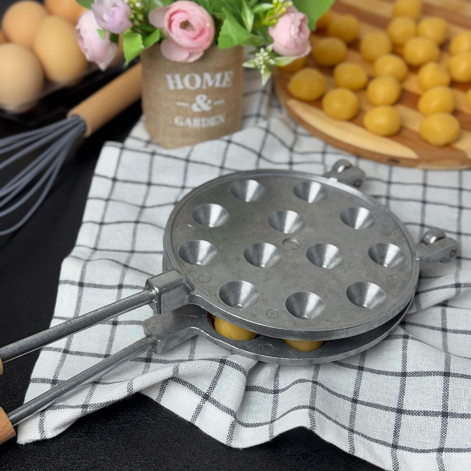 Форма для выпекания орешков ХЕАЗ на 12 половинок орехов со съемными ручками (87441) - фото 29 Форма для выпекания орешков ХЕАЗ на 12 половинок орехов со съемными ручками (87441) - фото 29