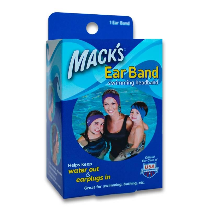 Плавальна пов'язка на голову Mack’s Ear Band (11780)