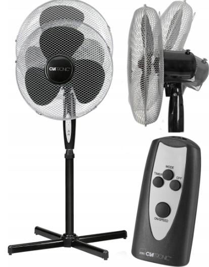 Вентилятор Clatronic VL 3741 S Чорний (27775706) - фото 3