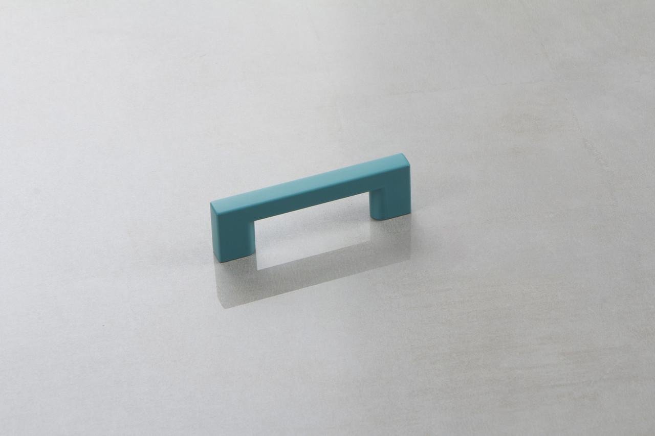 Мебельная ручка Poliplast РП-22/64 Бирюзовый глянцевый (16360)