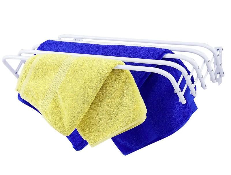 Сушилка для белья настенная Casa Si Towel Flex 6 White (DAS302386) - фото 4 Сушилка для белья настенная Casa Si Towel Flex 6 White (DAS302386) - фото 4