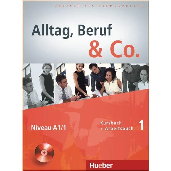 Учебник Alltag Beruf und Co. 1 Kursbuch/Arbeitsbuch mit Audio-CD zum Arbeitsbuch