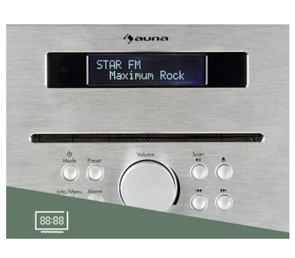 Медіацентр Auna Silver Star Fm/CD/Bt/DAB 20 Вт (10033163) - фото 5