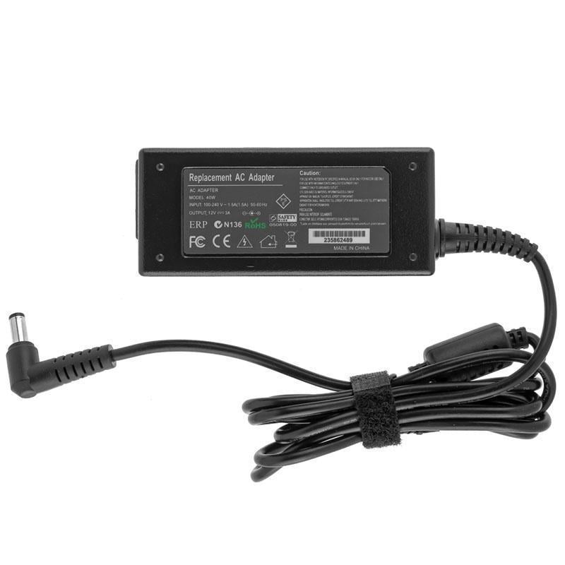 Блок питания для монитора 12V 3A 36W 5,5х2,5 мм Black (217490) Блок питания для монитора 12V 3A 36W 5,5х2,5 мм Black (217490)