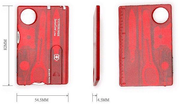 Набір Victorinox SwissCard Lite Onyx (0.7300.T) - фото 5