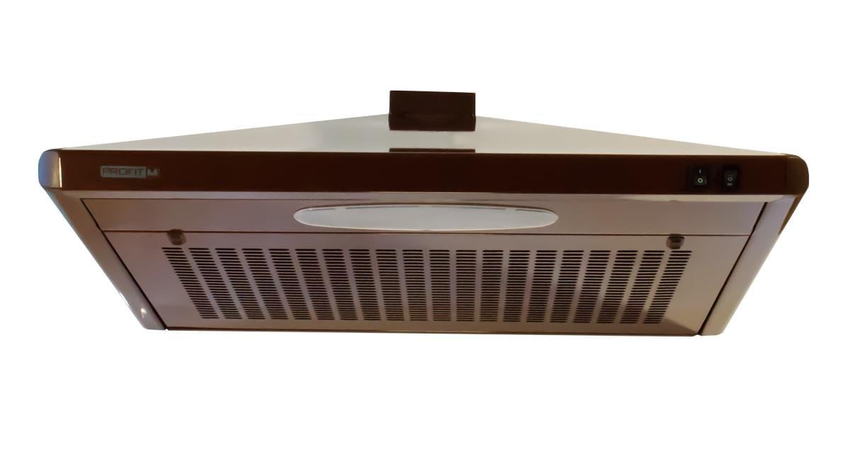 Вытяжка кухонная ProfitM Фортуна Классик 50 см 200 м3 Коричневый