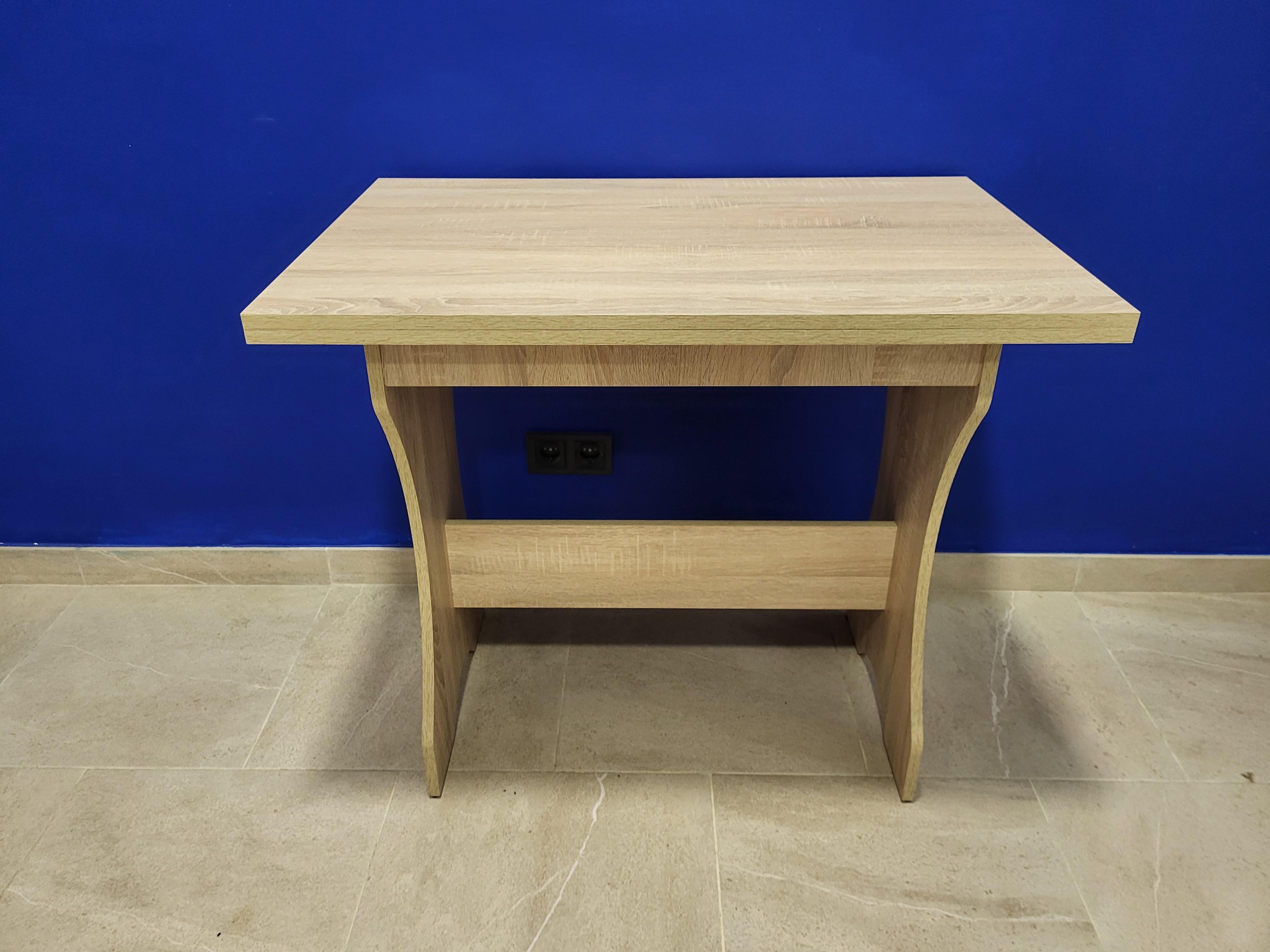 Стол раскладной Семейный 89х59 см/118х89 см Дуб Сонома (S-DS)