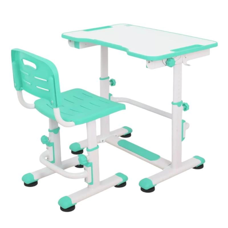 Парта зі стільцем дитяча Bambi Зелений (M-4820-5) - фото 5 Парта зі стільцем дитяча Bambi Зелений (M-4820-5) - фото 5