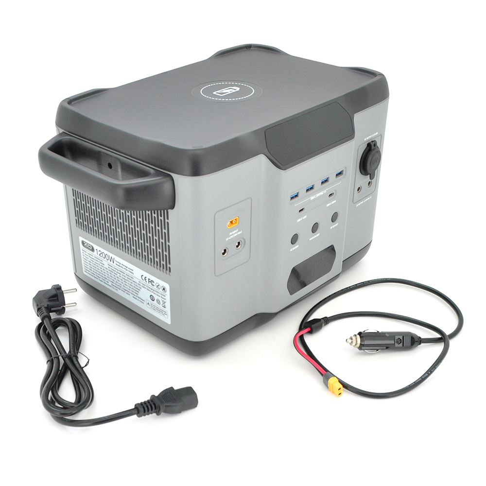 Зарядная станция Xo PSA-1200Q 3AC USB/Type-C/DC 1200 Вт 1080 Wh Черный (26840310) - фото 4