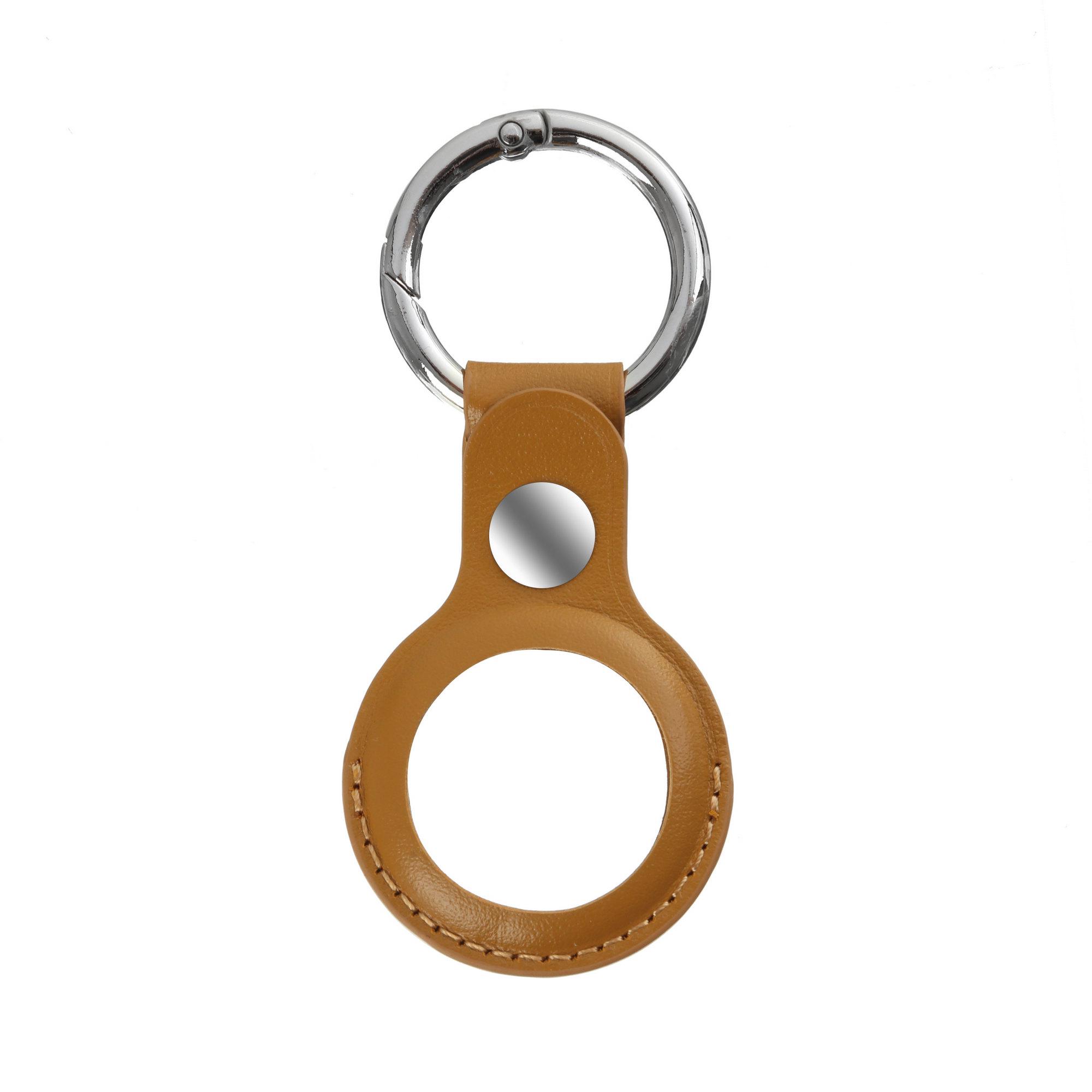 Чехол-брелок ArmorStandart для AirTag Leather Ring Camel (ARM59114)