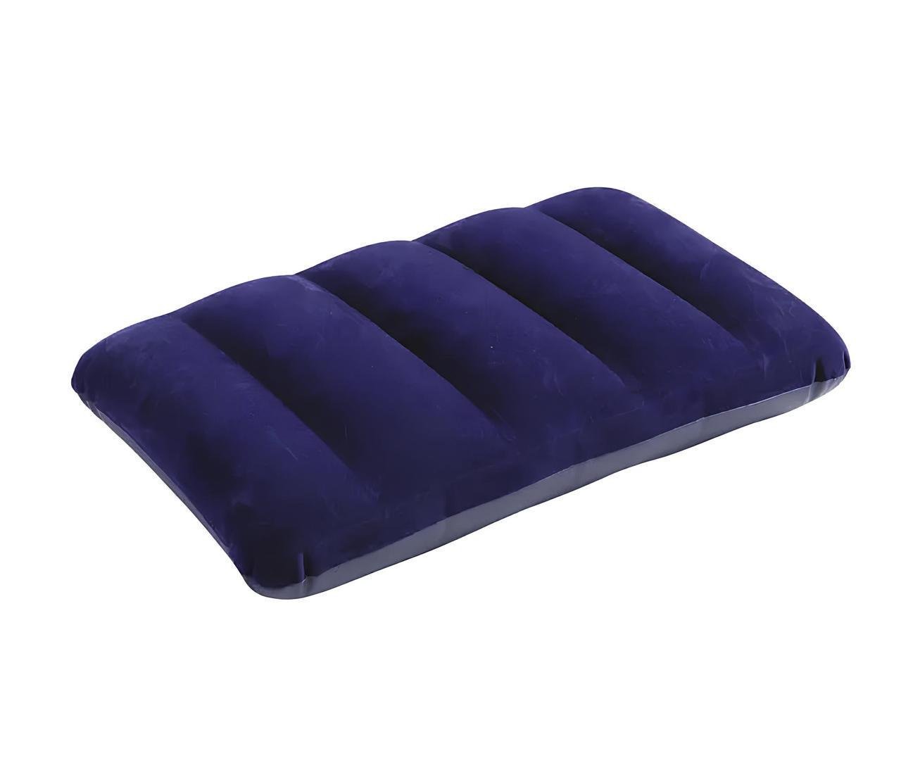 Надувна подушка Intex 68672 велюр Синій (2508600323) Надувна подушка Intex 68672 велюр Синій (2508600323)