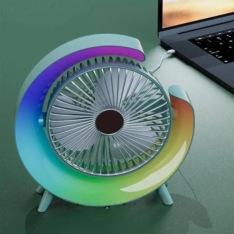 Вентилятор з LED підсвічуванням 20 см (23457191002_388) - фото 5 Вентилятор з LED підсвічуванням 20 см (23457191002_388) - фото 5