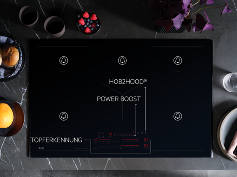 Варочная поверхность индукционная AEG NIK85M30IB - фото 6