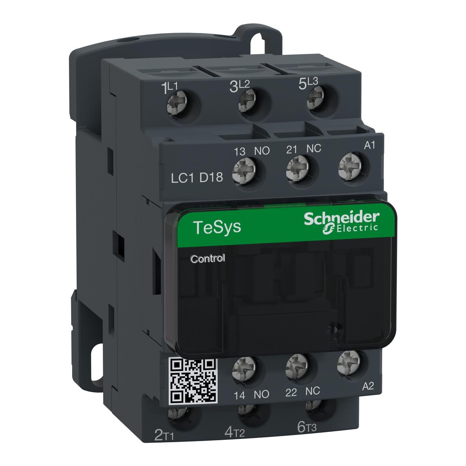 Контактор Schneider Electric D 3Р 18А НО+НО 24V 50 гц (LC1D18B7)