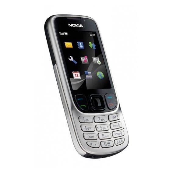 Кнопковий телефон Nokia 6303i Classic TFT 2,2" 3,2 Мп Silver