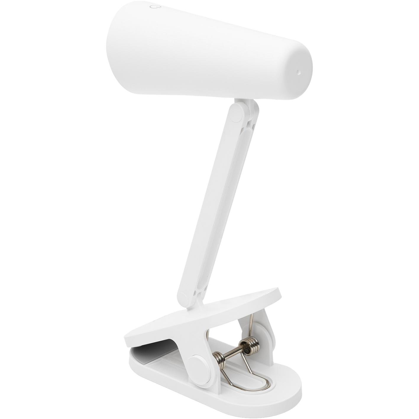 Настольная лампа Hoz Clip Lamp 3.5W 1200 mAh с аккумулятором White (MR65077) - фото 4