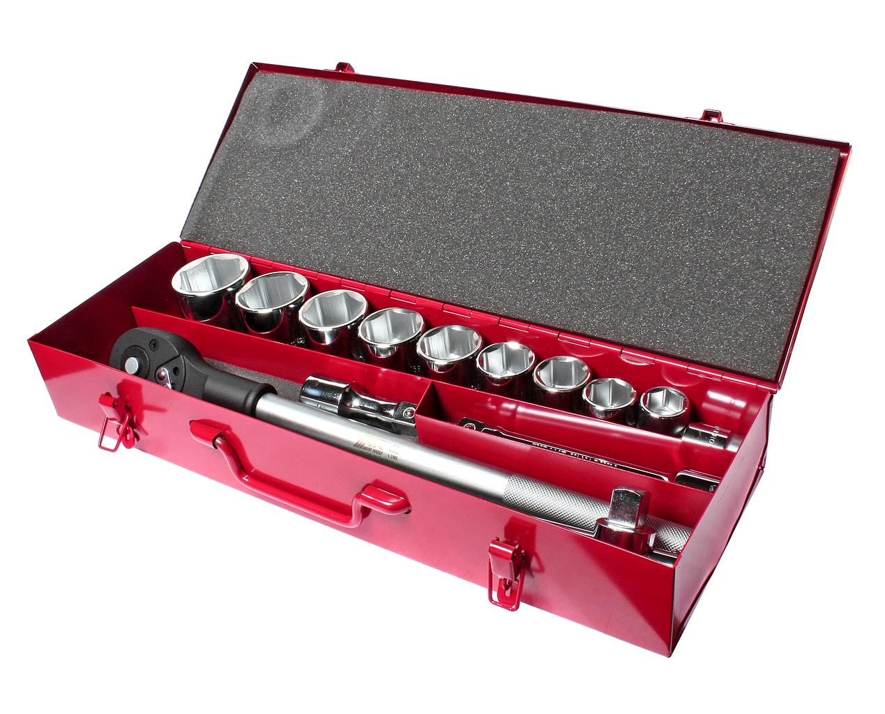 Набор торцевых головок JTC H615M 3/4'' 22-50 мм 15 пр.