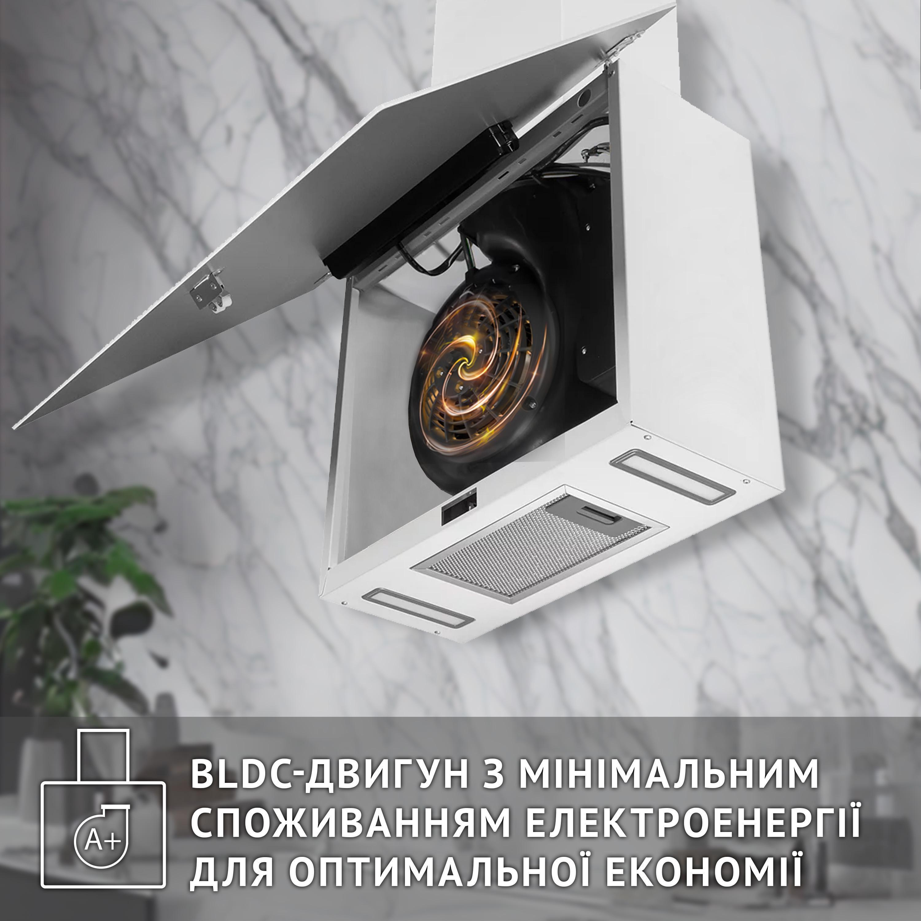 Вытяжка Perfelli PIANO BIANCA - фото 8 Вытяжка Perfelli PIANO BIANCA - фото 8