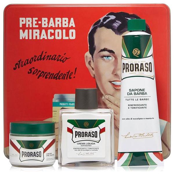 Подарочный набор для бритья Proraso Vintage Selection Gino (ПР106)