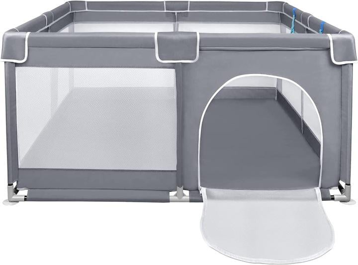 Манеж детский K&M I111 с сумкой 150x180 см Серый (I111) Манеж детский K&M I111 с сумкой 150x180 см Серый (I111)