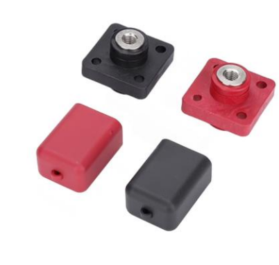 Клема мідна корпусна прохідна для літієвих акумуляторів з кришкою 200А (23704365)