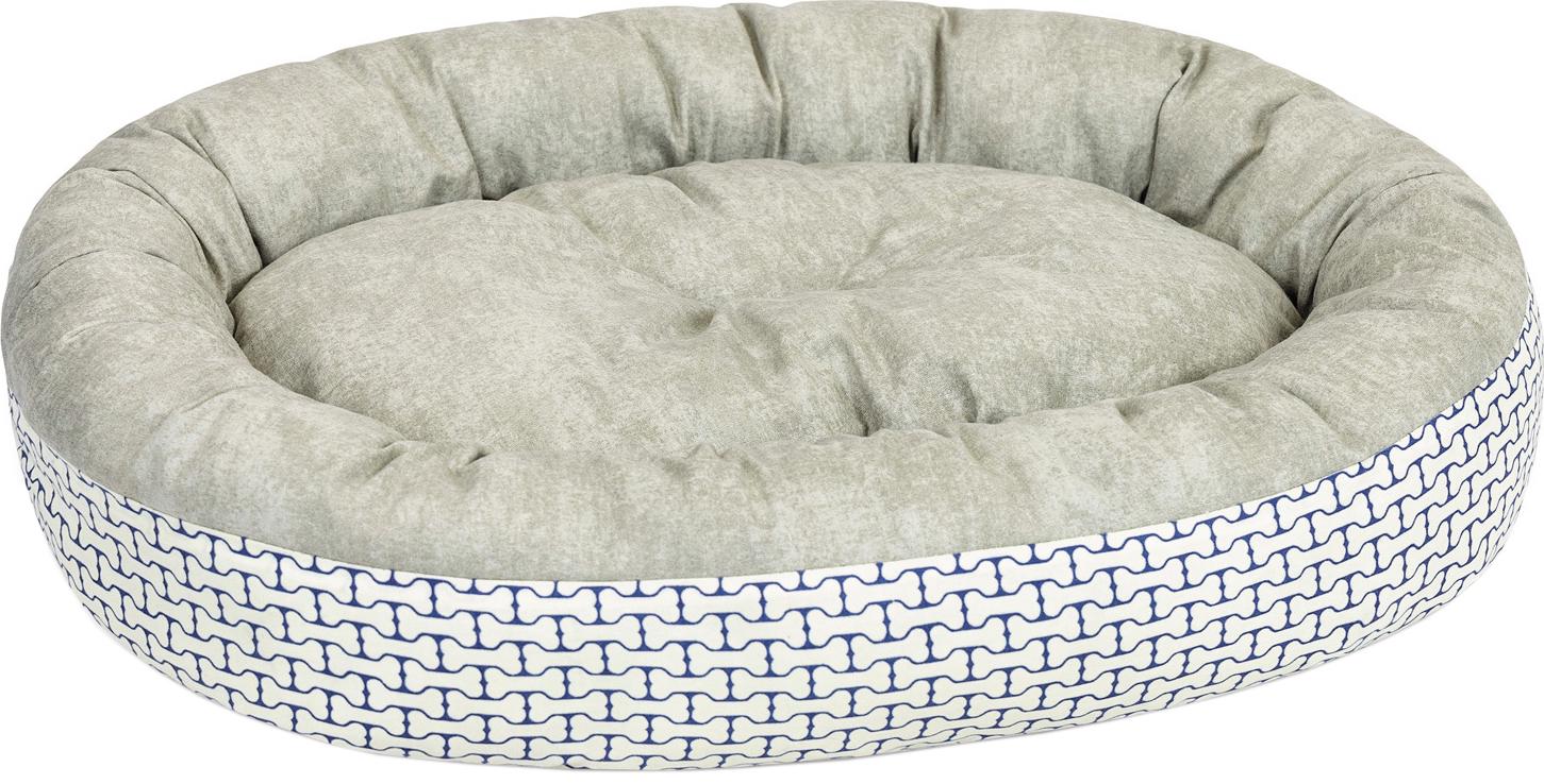 Лежак для котів та собак Природа Laki 52х38х13 см Сірий (4823082430918)