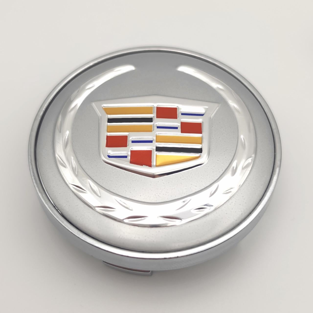 Колпачок заглушка ступицы колеса Cadillac 60 мм Разноцветный (3009595265)